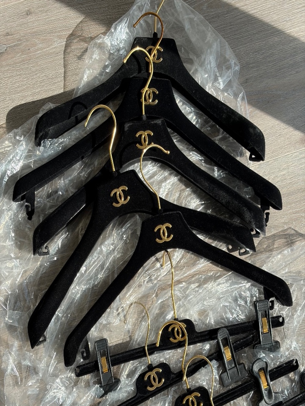 Chanel hangers bundle 9pcs